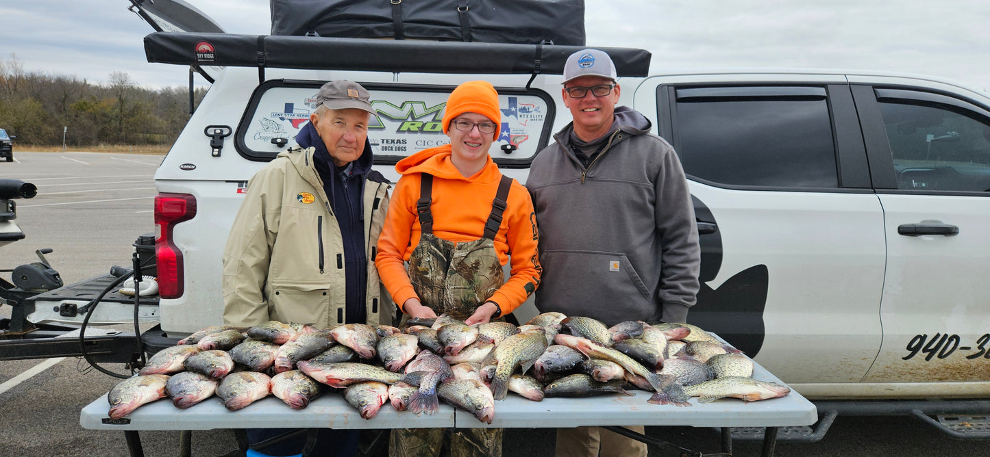 Lake Ray Roberts Guided Crappie Trip